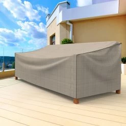 Brand new 💯 Budge English Garden Tan Tweed X Large Outdoor Sofa Cover, 35"x100"x41" ⭐ -Outdoor Decor Shop 0a8164030c8c1b89 0773 w800 h800 b0 p0