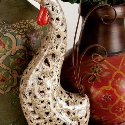 New 😀 Brimfield & May Farmhouse Cream Ceramic Garden Sculpture 40841 ❤️ -Outdoor Decor Shop 1d6175ba005234ef 6720 w800 h800 b0 p0