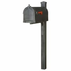 Deals π₯ Special Lite Products Company Berkshire Curbside Mailbox And Wellington Decorative Post, Swedish Silver π