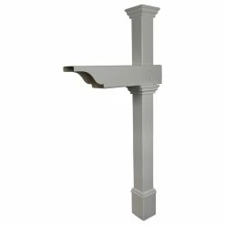Outlet 🔔 WamBam Fence Inc. Classica Mailbox Post With No-Dig Steel Pipe Anchor Kit 😀