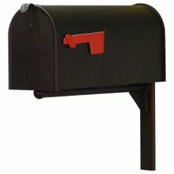Wholesale π― Special Lite Products Company Standard Steel Mailbox With Ashley Front Single Mailbox Mounting Bracket π―