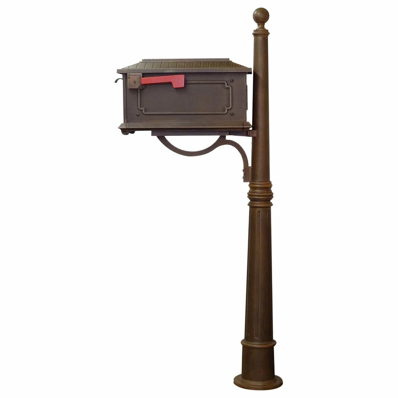 Brand new ✨ Special Lite Products Company Kingston Curbside Mailbox With Ashland Mailbox Post Unit, Copper ⭐ 4 Brand new ✨ Special Lite Products Company Kingston Curbside Mailbox With Ashland Mailbox Post Unit, Copper ⭐ - Image 4