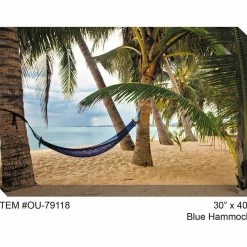 Best Pirce ⭐ WEST OF THE WIND Blue Hammock Outdoor Art 🌟 -Outdoor Decor Shop 4951e44906d0a101 3747 w800 h800 b0 p0