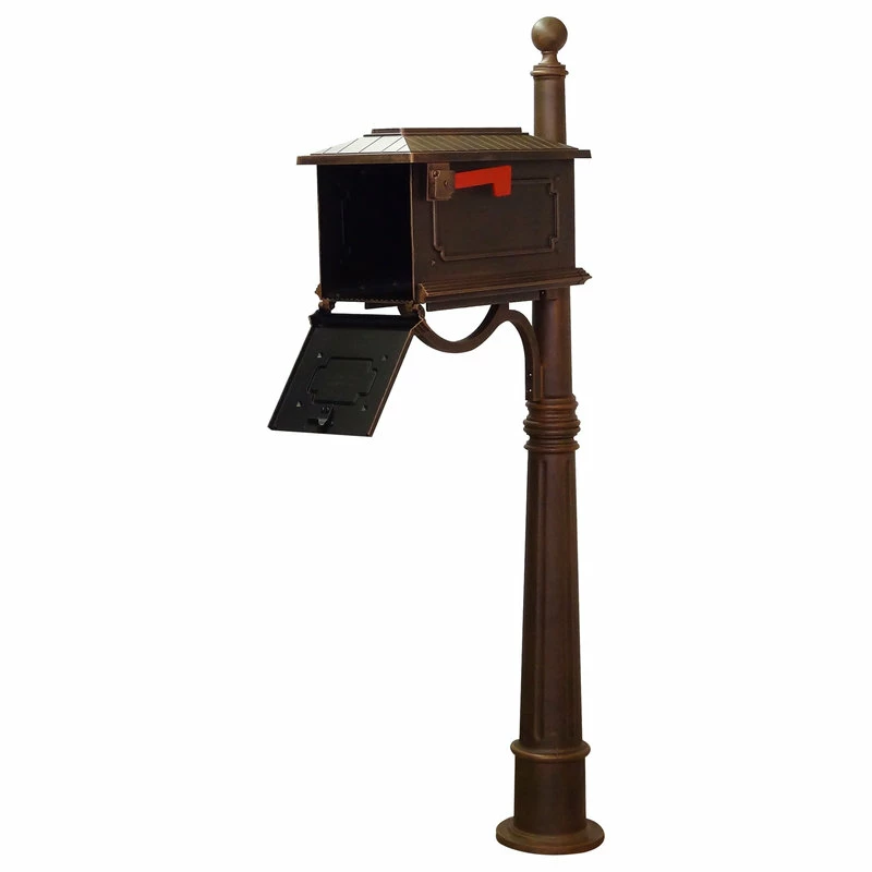 Brand new ✨ Special Lite Products Company Kingston Curbside Mailbox With Ashland Mailbox Post Unit, Copper ⭐ 3 Brand new ✨ Special Lite Products Company Kingston Curbside Mailbox With Ashland Mailbox Post Unit, Copper ⭐ - Image 3