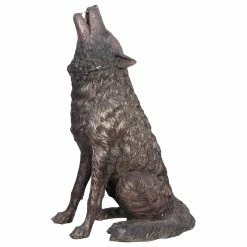 New 👏 Bronze West Imports, Inc. Howling Wolf 💯