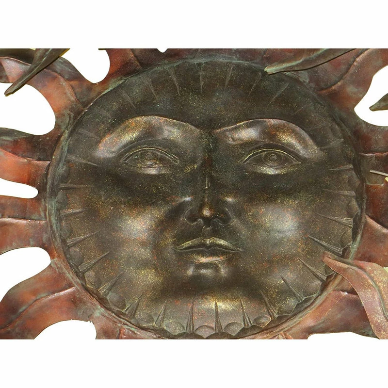 Best deal π My Swanky Home Elegant Sun Face Wall Art Plaque, Indoor Outdoor Garden Sculpture Copper π 2 Best deal π My Swanky Home Elegant Sun Face Wall Art Plaque, Indoor Outdoor Garden Sculpture Copper π - Image 2
