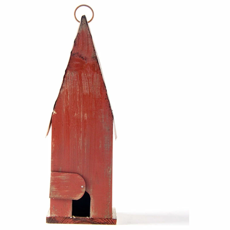 Flash Sale π Glitzhome Rustic Garden Distressed Wooden Birdhouse, Retro Red 𧨠3 Flash Sale π Glitzhome Rustic Garden Distressed Wooden Birdhouse, Retro Red 𧨠- Image 3