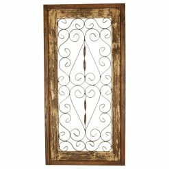 Hot Sale 🔥 Mexican Imports Spanish Wall Architectural Window-Farmhouse Decor, Antique White, Small 🥰