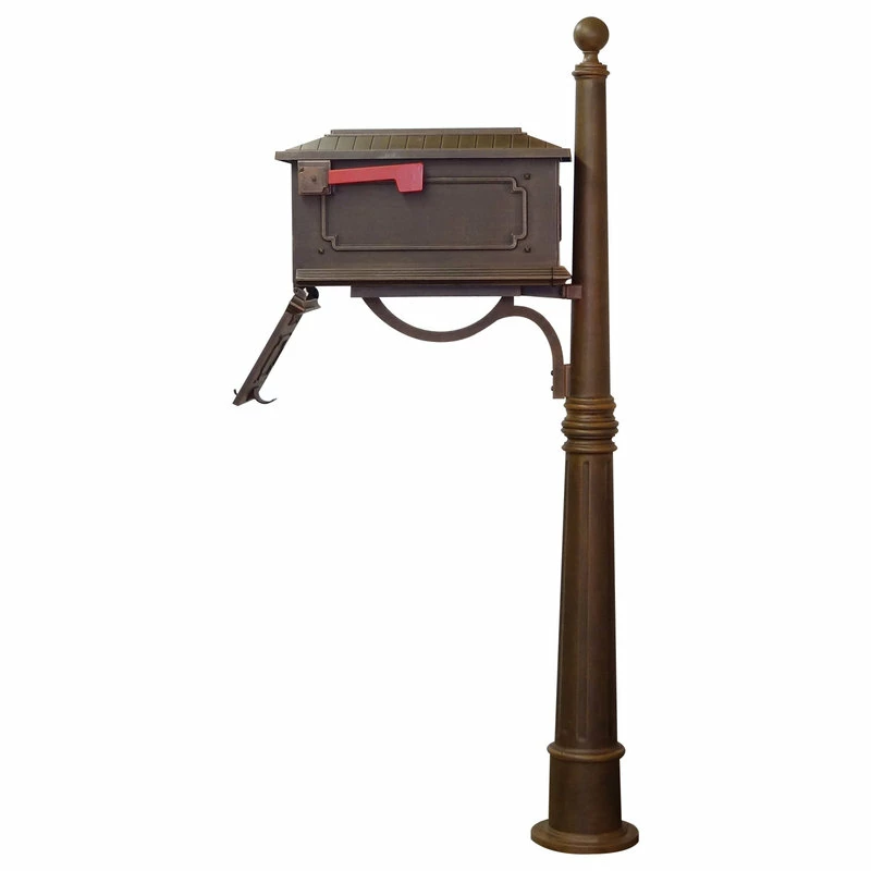 Brand new ✨ Special Lite Products Company Kingston Curbside Mailbox With Ashland Mailbox Post Unit, Copper ⭐ 6 Brand new ✨ Special Lite Products Company Kingston Curbside Mailbox With Ashland Mailbox Post Unit, Copper ⭐ - Image 6