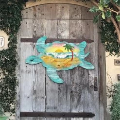 New 🛒 AMonogramart Turtle Scenic Door Hanger 🤩 -Outdoor Decor Shop 7cf1c9960e87c04d 8926 w800 h800 b0 p0