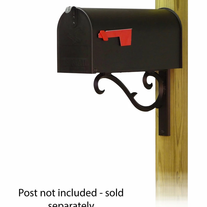 Best Pirce ✔️ Special Lite Products Company Standard Steel Mailbox With Sorrento Front Single Mailbox Mounting Bracket ⌛ 2 Best Pirce ✔️ Special Lite Products Company Standard Steel Mailbox With Sorrento Front Single Mailbox Mounting Bracket ⌛ - Image 2