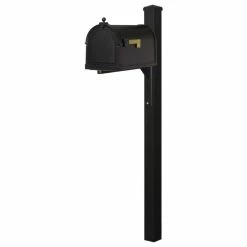 Wholesale π€© Special Lite Products Company Berkshire Curbside Mailbox And Wellington Decorative Post, Black π