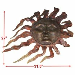 Best deal π My Swanky Home Elegant Sun Face Wall Art Plaque, Indoor Outdoor Garden Sculpture Copper π 9 Best deal π My Swanky Home Elegant Sun Face Wall Art Plaque, Indoor Outdoor Garden Sculpture Copper π -Outdoor Decor Shop 8ab1b48e02a8a9ae 0932 w800 h800 b1 p0