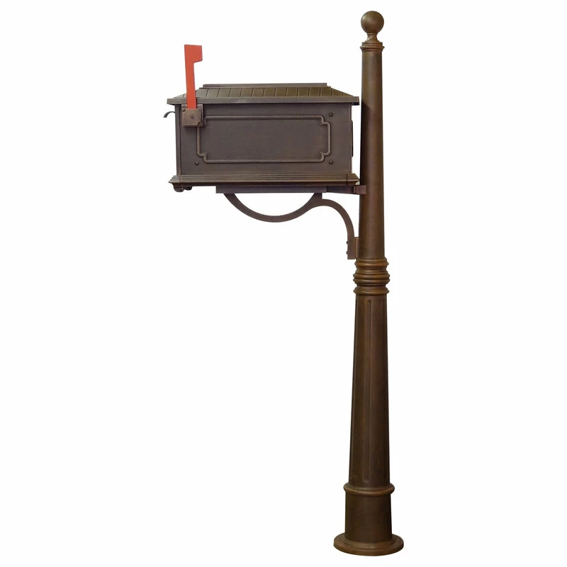 Brand new ✨ Special Lite Products Company Kingston Curbside Mailbox With Ashland Mailbox Post Unit, Copper ⭐ 5 Brand new ✨ Special Lite Products Company Kingston Curbside Mailbox With Ashland Mailbox Post Unit, Copper ⭐ - Image 5