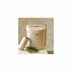 Promo 🥰 Park Hill Collection North Pole Post Box, Cream 😀 -Outdoor Decor Shop 9cf155d10b708c1d 6258 w800 h800 b0 p0