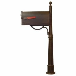 Discount ⌛ Special Lite Products Company Savannah Curbside Mailbox With Ashland Mailbox Post Unit, Copper ✔️ 9 Discount ⌛ Special Lite Products Company Savannah Curbside Mailbox With Ashland Mailbox Post Unit, Copper ✔️ -Outdoor Decor Shop a5911ec10e0f4161 8291 w800 h800 b1 p0