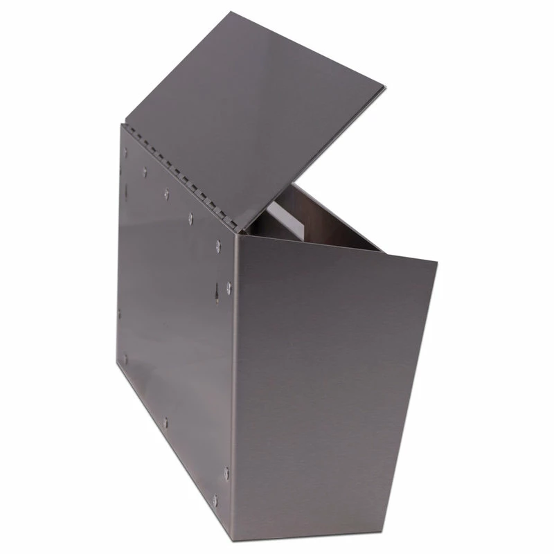 Wholesale π₯ Locking Mid Century Modern Mailbox, 2 Tone Silver, Black π 2 Wholesale π₯ Locking Mid Century Modern Mailbox, 2 Tone Silver, Black π - Image 2