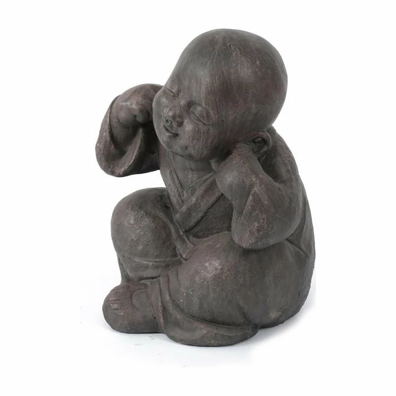 Top 10 π Luxen Home LuxenHome Weathered Brown MgO Happy Buddha Monk Garden Statue βοΈ 2 Top 10 π Luxen Home LuxenHome Weathered Brown MgO Happy Buddha Monk Garden Statue βοΈ - Image 2