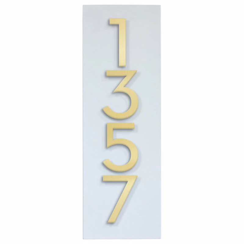 Deals β Modern Aspect Simply Sweet House Number Plaque, 7"x20", White, With Numbers π― 2 Deals β Modern Aspect Simply Sweet House Number Plaque, 7"x20", White, With Numbers π― - Image 2