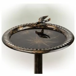 Flash Sale π Alpine Corporation 27" Tall Outdoor Antique Style Bronze Birdbath Bowl With Bird Figurine π 19 Flash Sale π Alpine Corporation 27" Tall Outdoor Antique Style Bronze Birdbath Bowl With Bird Figurine π -Outdoor Decor Shop bb0100e30fc57980 9468 w800 h800 b1 p0