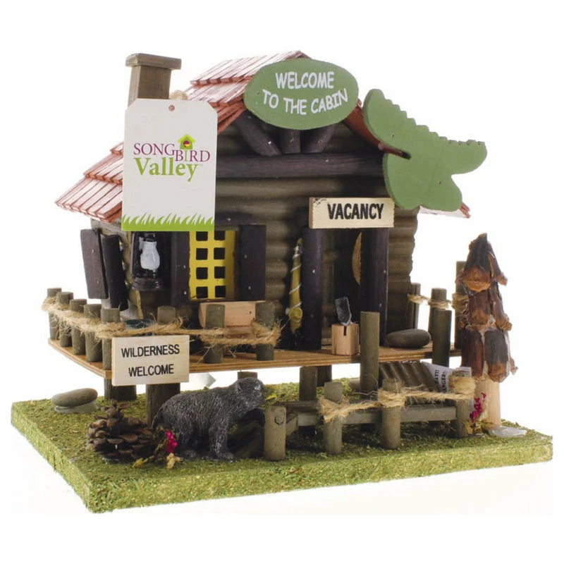 Outlet ๐ Songbird Valley Woodland Cabin Birdhouse โจ 5 Outlet ๐ Songbird Valley Woodland Cabin Birdhouse โจ - Image 5
