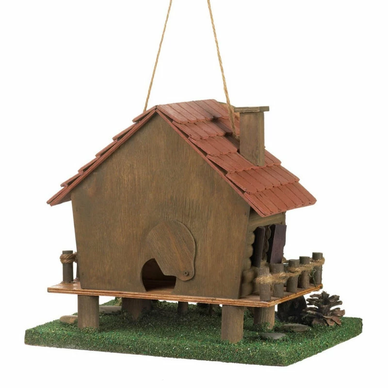 Outlet ๐ Songbird Valley Woodland Cabin Birdhouse โจ 4 Outlet ๐ Songbird Valley Woodland Cabin Birdhouse โจ - Image 4