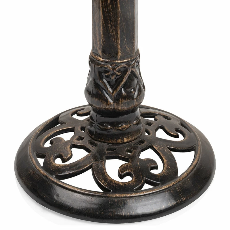 Flash Sale π Alpine Corporation 27" Tall Outdoor Antique Style Bronze Birdbath Bowl With Bird Figurine π 11 Flash Sale π Alpine Corporation 27" Tall Outdoor Antique Style Bronze Birdbath Bowl With Bird Figurine π - Image 11