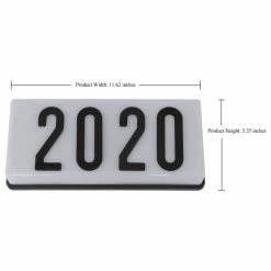 Best Pirce ⌛ YHD 2-Light Low-Voltage White Outdoor Wall Mount Address Light 😀 -Outdoor Decor Shop c961357b00f9ab5a 8076 w800 h800 b1 p0