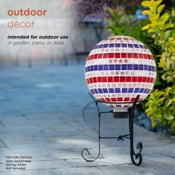 Coupon 😀 Alpine Corporation Gazing Globe Metal Stand 😉 -Outdoor Decor Shop cd113aeb0ff79265 8297 w800 h800 b0 p0