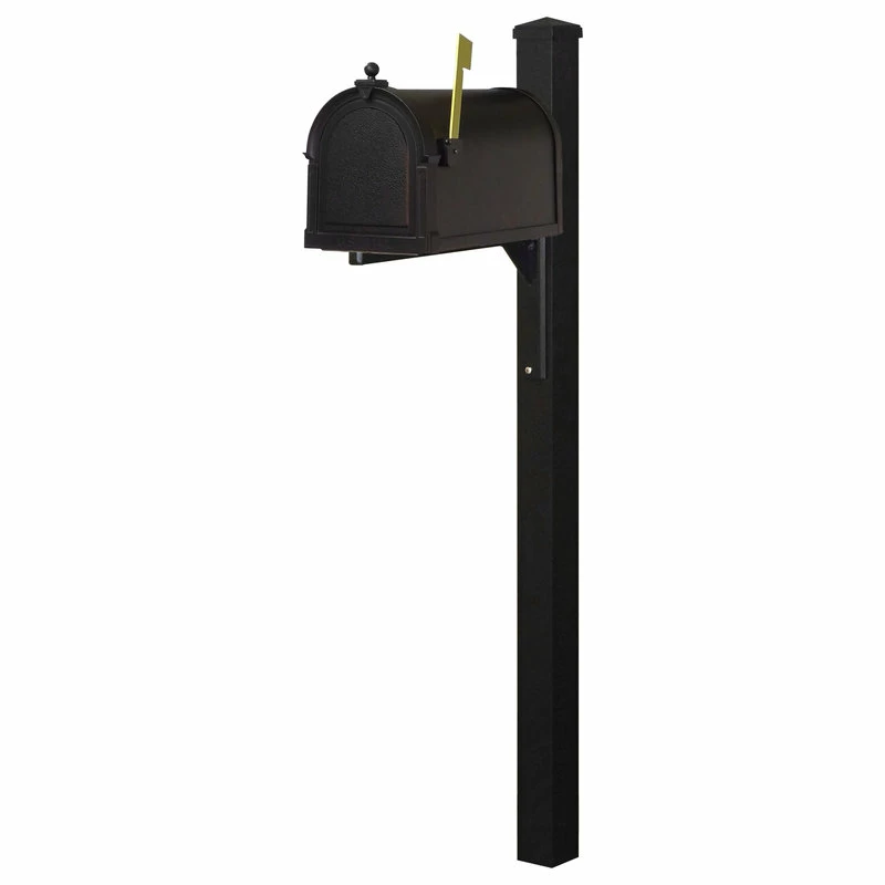 Wholesale π€© Special Lite Products Company Berkshire Curbside Mailbox And Wellington Decorative Post, Black π 2 Wholesale π€© Special Lite Products Company Berkshire Curbside Mailbox And Wellington Decorative Post, Black π - Image 2