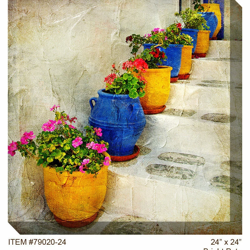 Outlet π WEST OF THE WIND Bright Pots Outdoor Art π 3 Outlet π WEST OF THE WIND Bright Pots Outdoor Art π - Image 3