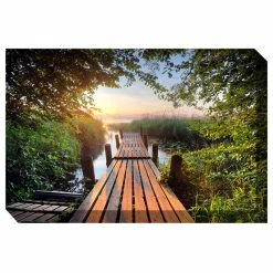 Buy 🔔 WEST OF THE WIND Old Dock Outdoor Art 👏