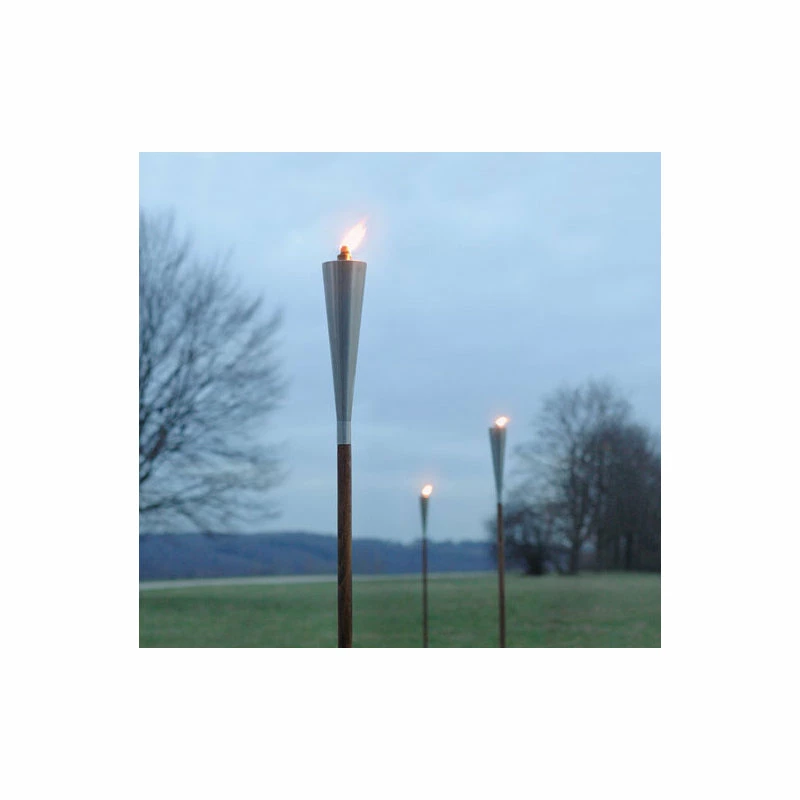 Hot Sale π Blomus Modern Large Wood Garden Torch, Stainless Steel, Set Of 4 𧨠2 Hot Sale π Blomus Modern Large Wood Garden Torch, Stainless Steel, Set Of 4 𧨠- Image 2