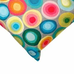 Outlet ✔️ Liora Manne Visions II Puddle Dot Pillow, Multi, 12"x20" 😍 -Outdoor Decor Shop e08114ca0140ced0 7596 w800 h800 b0 p0