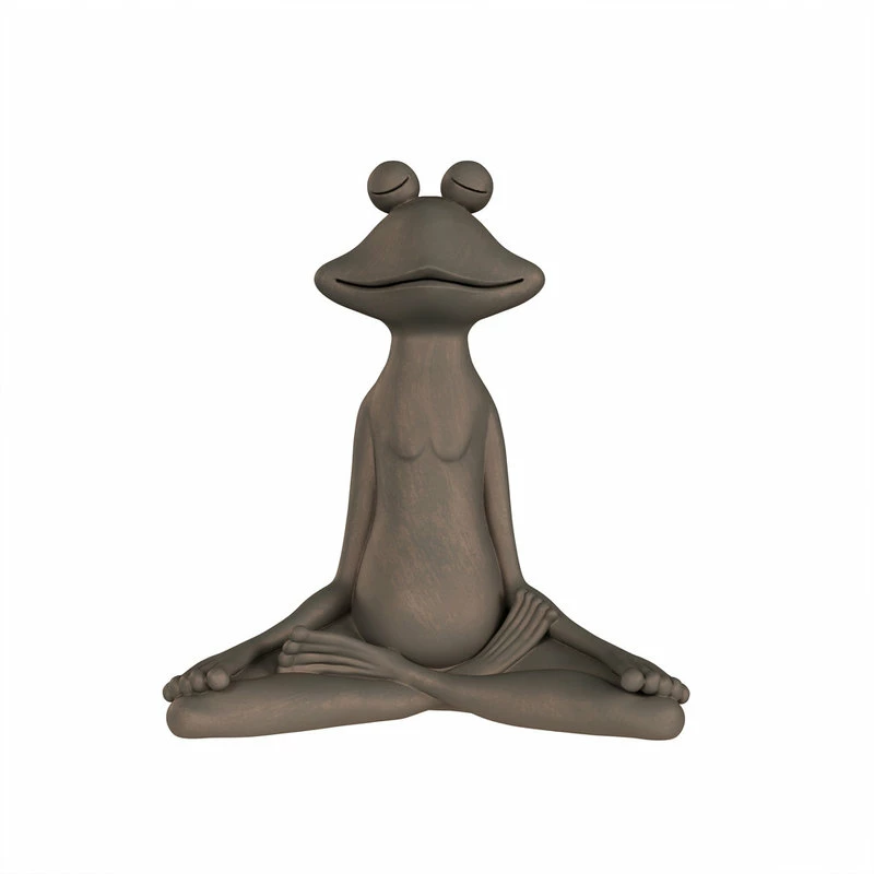 Cheap π Meditating Frog Statue-Resin Animal Yoga Figurine By Pure Garden β 1 Cheap π Meditating Frog Statue-Resin Animal Yoga Figurine By Pure Garden β