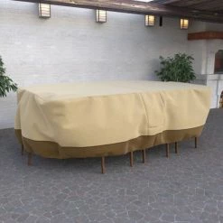 Coupon ✨ Dura Covers Fade Proof Rectangular Oval Heavy Duty Patio Table And Chair Set Cover XL 🧨 -Outdoor Decor Shop ec11726f0d350550 8356 w800 h800 b0 p0