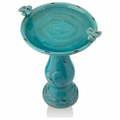 Best Sale β¨ Alpine Corporation 25" Tall Ceramic Antique Pedestal Birdbath With 2 Bird Figurines, Turquoise π 21 Best Sale β¨ Alpine Corporation 25" Tall Ceramic Antique Pedestal Birdbath With 2 Bird Figurines, Turquoise π -Outdoor Decor Shop f3a1e2f30eb305b2 3487 w800 h800 b1 p0