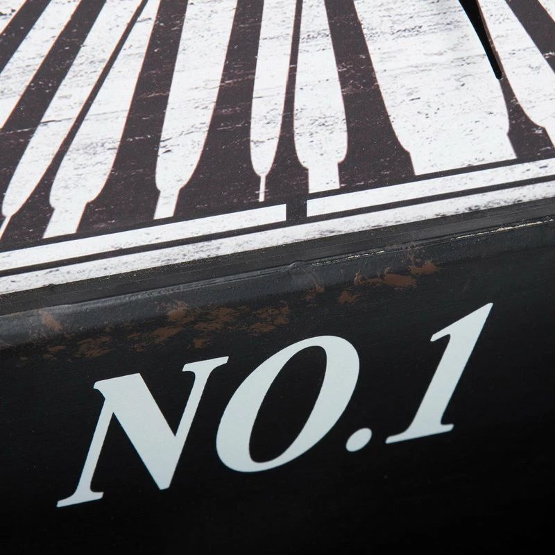 Cheap 🎉 Uniek Kate And Laurel Linch Metal Antique Wall Clock Mail Organizer, Black 💯 3 Cheap 🎉 Uniek Kate And Laurel Linch Metal Antique Wall Clock Mail Organizer, Black 💯 - Image 3