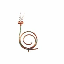 Discount 🤩 Modern Artisans Handcrafted Copper Snail Garden Stake ✔️