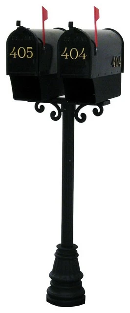 Cheapest π Mid Atlantic Mailboxes MAMB Premier Series Americana Dual Pedestal Scroll With Newsbins π 1 Cheapest π Mid Atlantic Mailboxes MAMB Premier Series Americana Dual Pedestal Scroll With Newsbins π