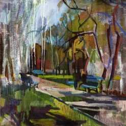 Best reviews of 🎁 WEST OF THE WIND Abstract Park I Outdoor Art, 24x24 😍