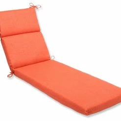 New 🥰 Pillow Perfect Inc Rave Chaise Lounge Cushion, Coral ❤️