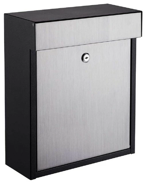 Best reviews of π QualArc Woodlake Locking Mailbox, Black, Stainless Steel, WF-P010 π 1 Best reviews of π QualArc Woodlake Locking Mailbox, Black, Stainless Steel, WF-P010 π