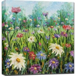 Wholesale ✔️ WEST OF THE WIND Daisy Day Outdoor Art, 24x24 🌟