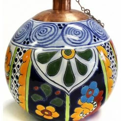 Buy 🌟 Tierra Fina Talavera Style Table Top Torch, Made In Mexico, Delores 🎁