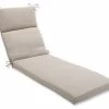 Best Sale 🔥 Pillow Perfect Inc Solar Linen Chaise Lounge Cushion 😍