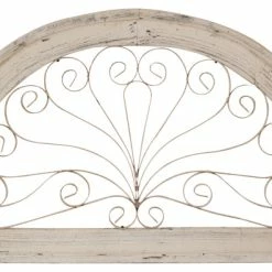 Wholesale 🥰 Mexican Imports Half Arch- Architectural Farmhouse Decor, Vintage White 🎉