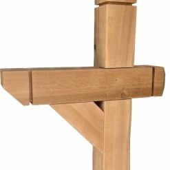 Flash Sale 🌟 Wilray Designs Decorative Western Cedar Mailbox Post, 6x6 🎁