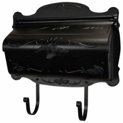 Wholesale 😍 Special Lite Products Company Floral Horizontal Mailbox, Black 😀