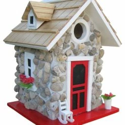 Promo ✔️ Home Bazaar Inc. Fieldstone Guest Cottage, Stone 🥰